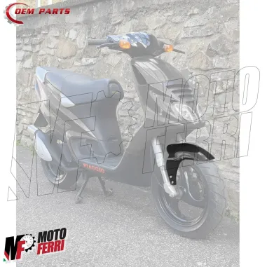 MF5627 Parafango Anteriore Nero Grezzo per Piaggio NRG MC1 MC2 MC3 Extreme 50