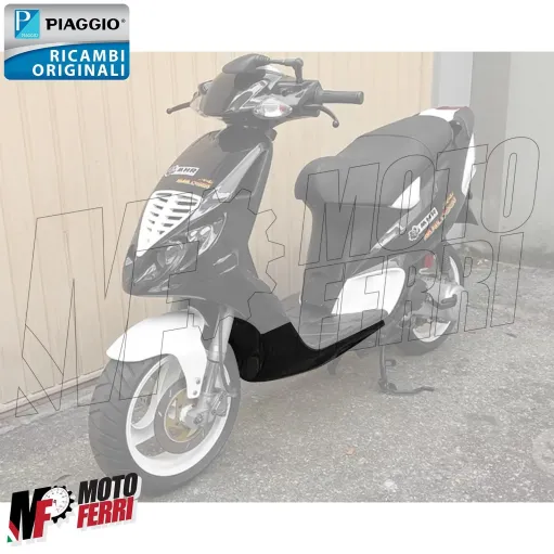 MF5633 - Spoiler Sottopedana Originale Piaggio NRG MC2 / MC3 / Extreme / Purejet