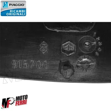 MF5215 - Coprimanubrio Nero Grezzo Originale Piaggio Zip 50 2T mod 1992/1996