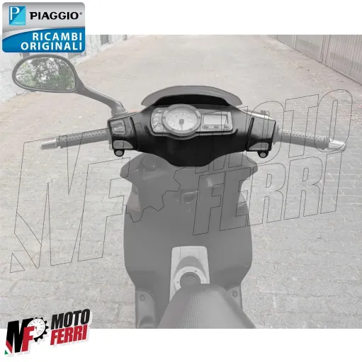 MF5640 Coprimanubrio Posteriore Originale Piaggio NRG Power / Purejet 2004-2017
