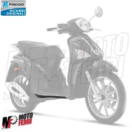 MF5645 Sotto Pedana Nero 98/A Originale Piaggio Liberty 50 125 Moc mod 2009/2013 2