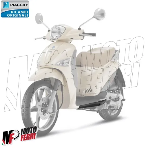 MF5646 Sotto Pedana Originale Piaggio Liberty 50 125 200 RST / Sport 2004 - 2009