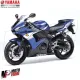 MF5650 Adesivo Carena Anteriore Sinistra Originale Yamaha YZF R6 mod 2004 Blu