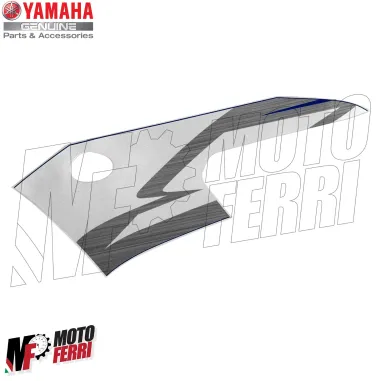 MF5650 Adesivo Carena Anteriore Sinistra Originale Yamaha YZF R6 mod 2004 Blu
