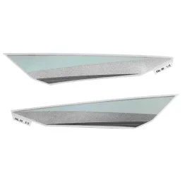 MF5657 - Kit 2 Adesivo Serbatoio Originale Yamaha YZF R6 mod 2003/2004 Silver 3