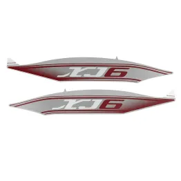 MF5659 - Kit 2 Adesivo Serbatoio Originale Yamaha XJ6 mod 2009/2011 Rosso 20SA