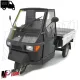 MF5078 Coppia 2 Specchietti Sinistra + Destra per Piaggio Ape tutti i modelli