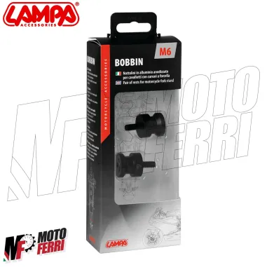 MF4852 Nottolini Supporti Cavalletto Posteriore Alzamoto Universale Moto Vite M6