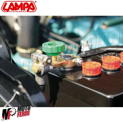 MF5077 Morsetto Stacca Batteria Officina Stacca Corrente Sicurezza Auto Camper