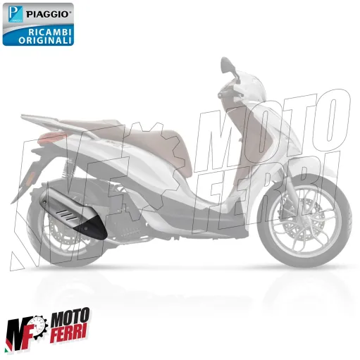 MF5670 Protezione Griglia Marmitta Originale Piaggio Medley 125 150 (2016/2019)