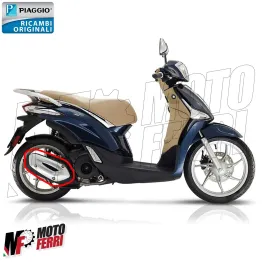 MF5671 - Protezione Griglia Marmitta Originale Piaggio Liberty 50 mod 2021/2024 2