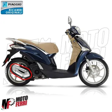 MF5671 - Protezione Griglia Marmitta Originale Piaggio Liberty 50 mod 2021/2024