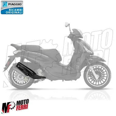 MF5676 Protezione Griglia Marmitta Originale Piaggio Beverly 300 Police (10/20)