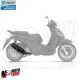 MF5676 Protezione Griglia Marmitta Originale Piaggio Beverly 300 Police (10/20)