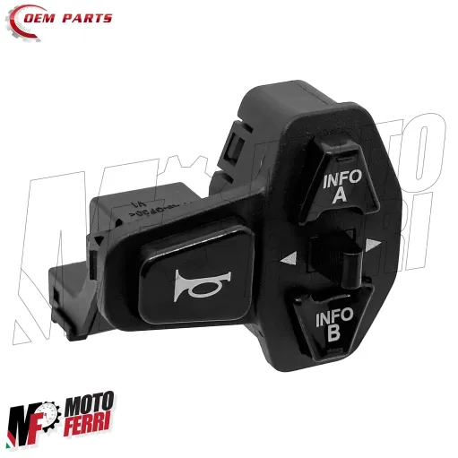 MF5683 Tasto Pulsante Clacson / Multifunzione per Honda SH 125 150 mod 2020/2024