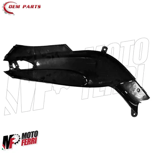 MF5687 - Carena Posteriore Sinistra Nero Grezzo Gilera Typhoon / Piaggio NRG MC1