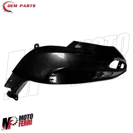 MF5687 - Carena Posteriore Sinistra Nero Grezzo Gilera Typhoon / Piaggio NRG MC1