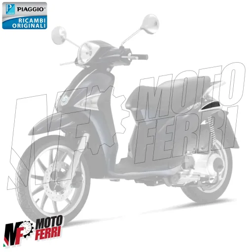 MF5690 Paracolpi Posteriore Sinistro Piaggio Liberty Moc 50 125 150 (2009/2014)