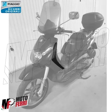 MF5692 Paracolpi Anteriore Sinistro Piaggio Beverly 125 250 400 500 (2001/2010)
