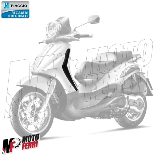 MF5692 Paracolpi Anteriore Sinistro Piaggio Beverly 125 250 400 500 (2001/2010)