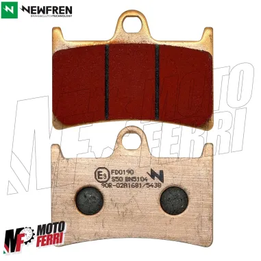MF5703 - Pastiglie Freno Anteriore Newfren Synt TS per Yamaha TMax 500 530 560
