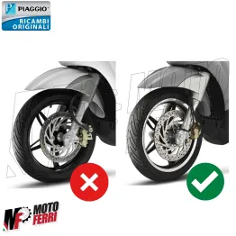 MF5706 Forcella Completa Originale Piaggio Beverly 125 300 350 ABS mod 2010/2020 2