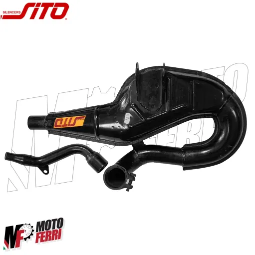 MF5711 Marmitta Espansione Sito Galaxy Omologata per Vespa PX PE 200 Arcobaleno