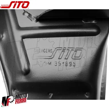 MF5711 Marmitta Espansione Sito Galaxy Omologata per Vespa PX PE 200 Arcobaleno