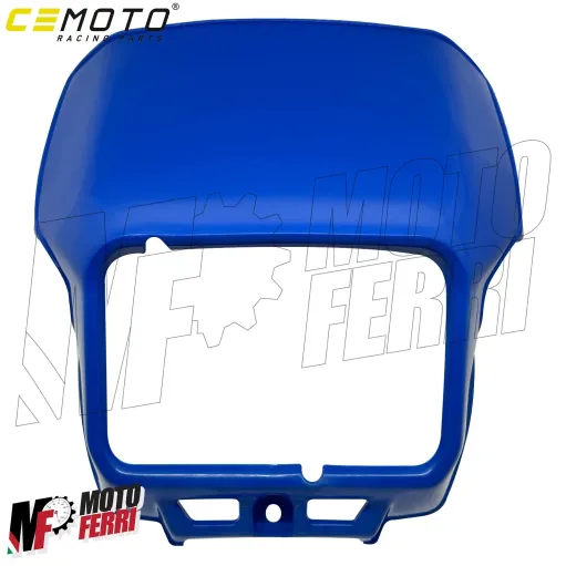 MF3741 - Mascherina Portafaro Cemoto Blu per Yamaha XT 600 mod 1984 / 1989