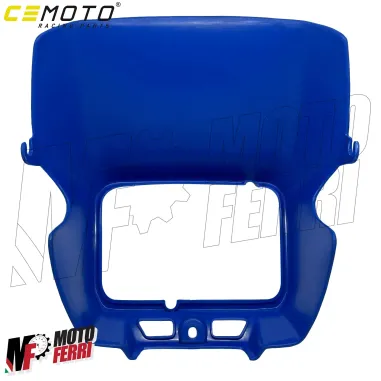 MF3741 - Mascherina Portafaro Cemoto Blu per Yamaha XT 600 mod 1984 / 1989