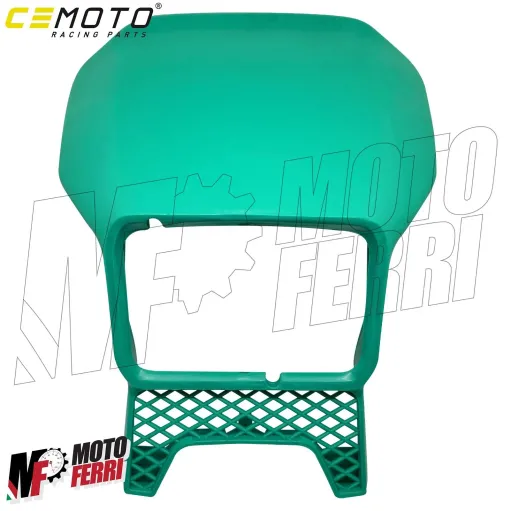MF5724 Mascherina Portafaro Cemoto Verde Acqua Yamaha XT600Z Tenerè 1986/1989