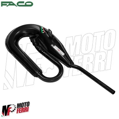 MF5725 - Corpo Marmitta Serpentone Faco Vintage per Piaggio SI 50