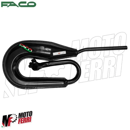 MF5725 - Corpo Marmitta Serpentone Faco Vintage per Piaggio SI 50