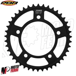 MF5735 - Corona PBR 43 Denti Passo 525 per Honda XL-V 1000 Varadero 1999/2013 2