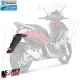 MF5736 Parafango Portatarga Posteriore Piaggio Beverly 125 300 350 mod 2010/2020