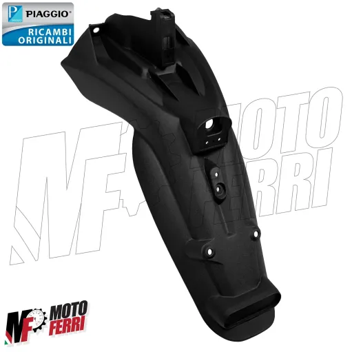 MF5737 Parafango Portatarga Posteriore Piaggio Beverly 125 300 350 - 2010 / 2020