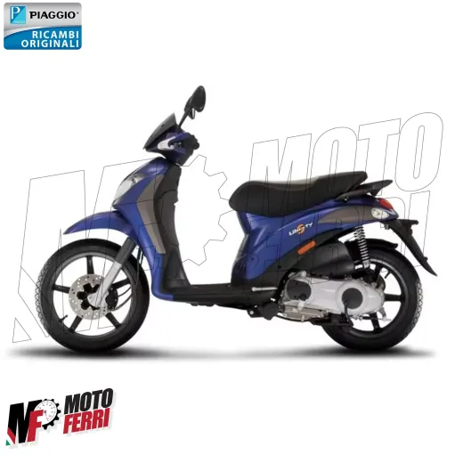 MF5740 Parafango Portatarga Posteriore Piaggio Liberty / S 125 150 200 2004-2009