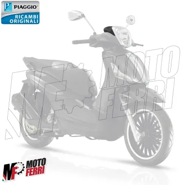 MF5754 Spoiler Cornice Faro Anteriore Piaggio Beverly 125 300 350 da 2010 a 2020