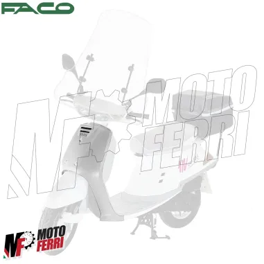 MF5758 - Carena Scudo Anteriore Faco Grezzo per Yamaha CT / MBK Sorriso 50 2T