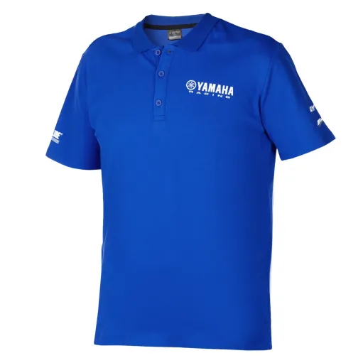 MF5759 Polo Paddock Blu Essential Uomo Originale Yamaha Racing