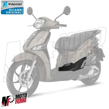 MF5761 Carena Griglia Pedana Sinistra Originale Piaggio Liberty 50 125 150 iGet