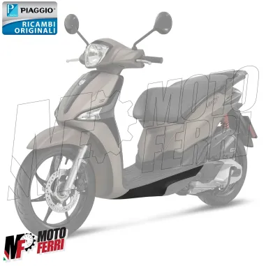 MF5763 Spoiler Sotto Pedana Sinistra Originale Piaggio Liberty 50 125 150 iGet