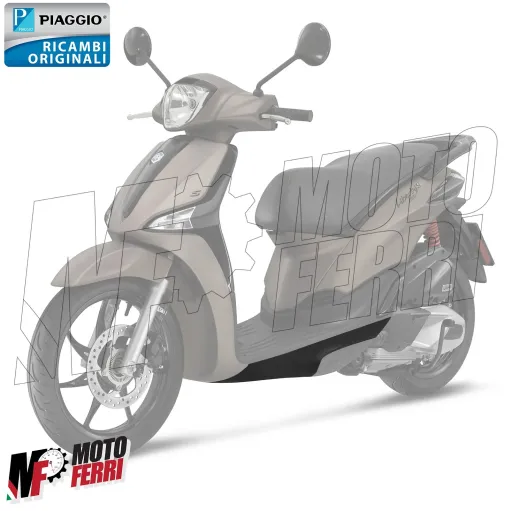 MF5763 Spoiler Sotto Pedana Sinistra Originale Piaggio Liberty 50 125 150 iGet