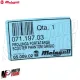 MF5766 Prolunga Portatarga Parafango Originale Malaguti F12 Phantom 50 1994/2000