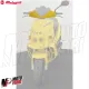 MF5769 Coprimanubrio Anteriore Giallo Originale Malaguti F12 Phantom 1994 / 2006