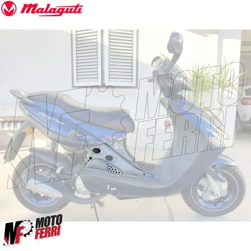 MF5775 Kit 2 Fianchetti Laterali Pedana Grigio Opaco Malaguti F15 mod 1996/2006