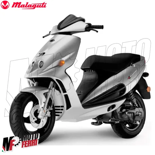 MF5774 Coprimanubrio Anteriore Grigio Opaco Originale Malaguti F12 - 1994 / 2006