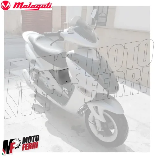 MF5776 Coperchio Candela Carena Pedana Grigio Opaco Malaguti F15 mod 1996/2006