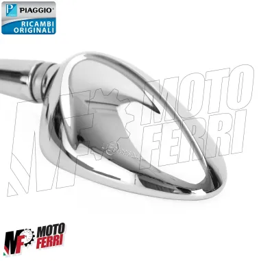 MF5780 Specchio specchietto Destro Cromato Vespa Sprint 50 125 150 mod 2014/2024