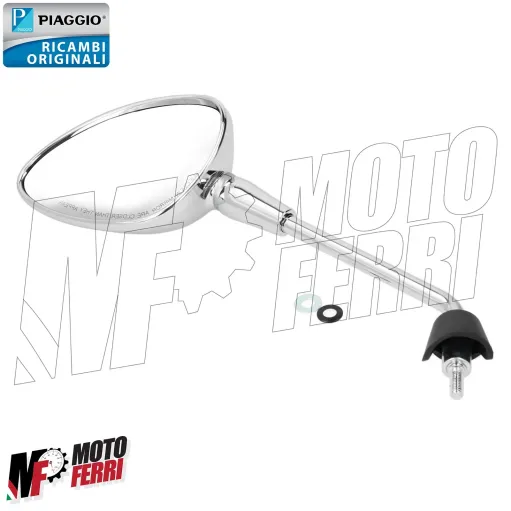 MF5781 Specchietto Sinistro Cromato per Vespa Sprint 50 125 150 mod 2014/2024